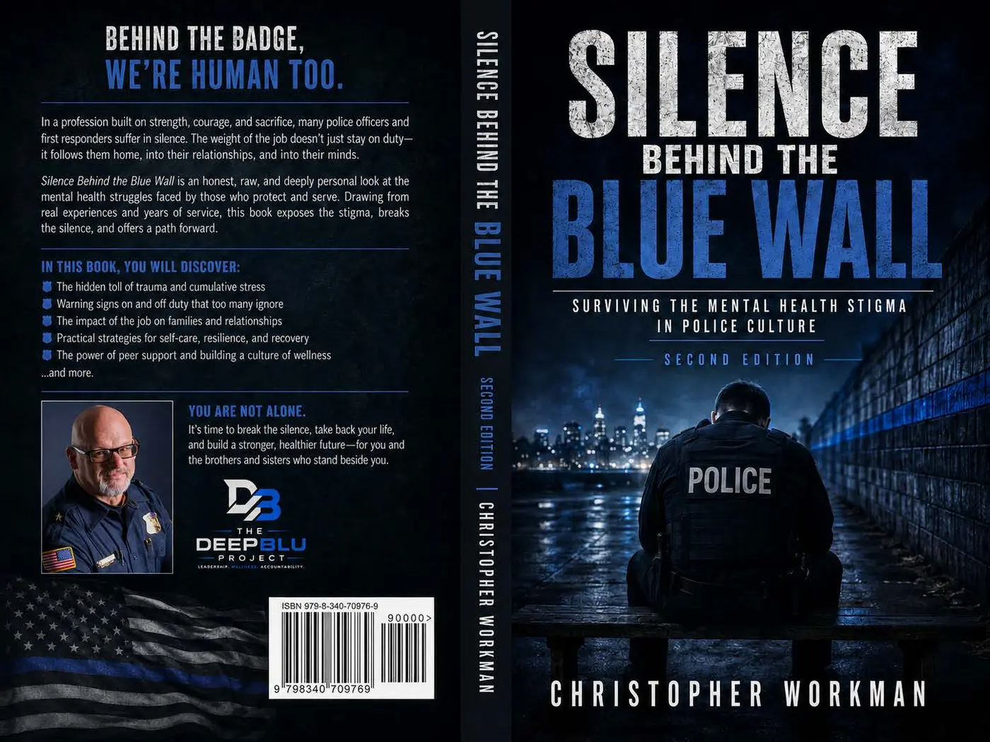 Cover of Silence Behind the Blue Wall, Second Edition, by Christopher Workman